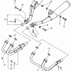 XJ 600S Выхлопная система
