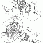 XV 1100 Заднее колесо
