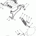 PW 50 Задний рычаг подвески