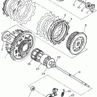 FZR600RGC/FZR600RG Сцепление
