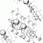FZR600RGC/FZR600RG Коленчатый вал и Поршень