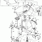 FRZ600R Топливный бак