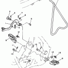 YZ 250 Подножки