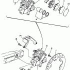 YZ 250 Задний суппорт тормозной