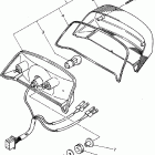 XJ600SG/XJ600SGC Фонарь задний