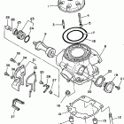 WR 250 Головка цилиндра