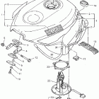 YZF 600R Топливный бак