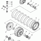 YZ125G1 Сцепление
