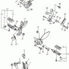 YZF600RG Подножка