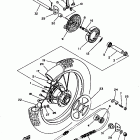 RT 180 Заднее колесо