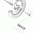FZR600RGC/FZR600RG Переднее колесо