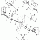 FRZ600R Подножки