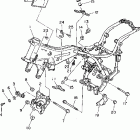XV750GC/XV750G Рама