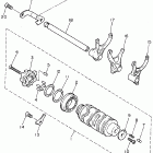 XJ600SG/XJ600SGC Вилки переключения
