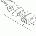 VMX 1200 Фонарь задний