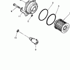 XV750GC/XV750G Маслоочиститель