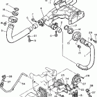 XV750GC/XV750G Выхлопная система
