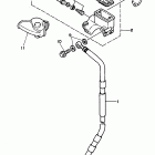 YZ 80 Главный тормозной цилиндр,передний