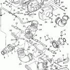 XV750GC/XV750G Впускная система