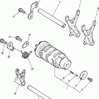 FZR600RGC/FZR600RG Вилки переключения