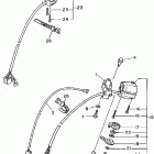 XV750GC/XV750G Рулевые переключатели