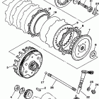 SEROW -XT 225 Сцепление