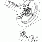 PW 80 Переднее колесо