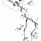 XV 1100 Главный тормозной цилиндр,передний