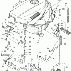 FZR1000 Топливный бак  (только шт. Калифорния)
