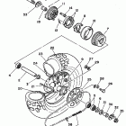 TW 200E Заднее колесо