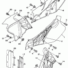 YZ 250 Боковая панель