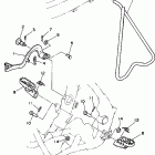 YZ125G1 Подножки