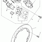 XJ 600S Передний тормозной суппорт