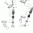 XV750GC/XV750G Клапана