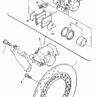 XJ600SG/XJ600SGC Задний суппорт тормозной
