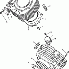 XV750GC/XV750G Цилиндр