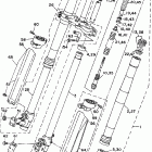WR 250 Передняя вилка