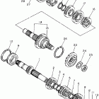 XJ600SG/XJ600SGC Трансмиссия