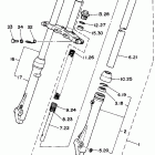 PW 80 Передняя вилка