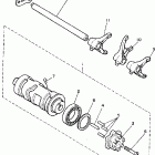 XV750GC/XV750G Вилки переключения