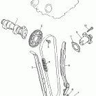 XT 600 Цепь механизма газораспределения