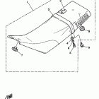 TW 200E Сидение