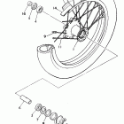 Virago Переднее колесо