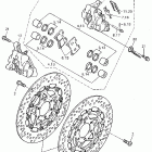 YZF 600R Передний тормозной суппорт