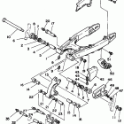XT 350 Бугель (задний рычаг)