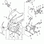 YZF 600R Обтекатель 1