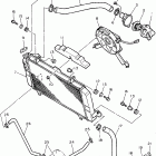 FZR1000 Радиатор и Патрубки