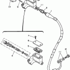 YZ 250 Главный тормозной цилиндр,передний