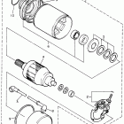 FRZ600R Стартер электрический
