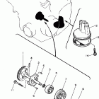 FZR600RGC/FZR600RG Масляный насос